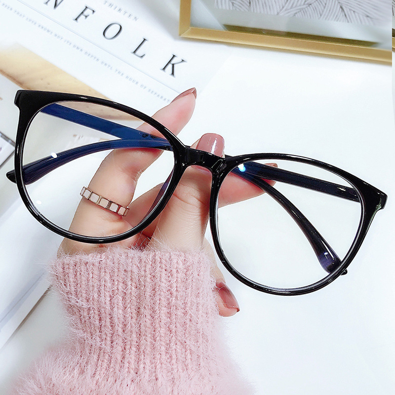 Fashion Simple Style Solid Color Pc Square Full Frame Optical Glasses display picture 4