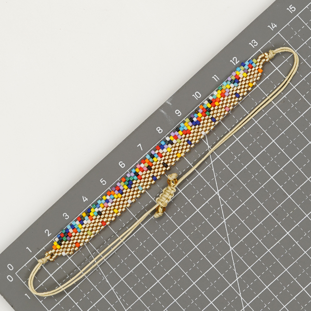 1 Piece Bohemian Totem Seed Bead Handmade Unisex Bracelets display picture 4
