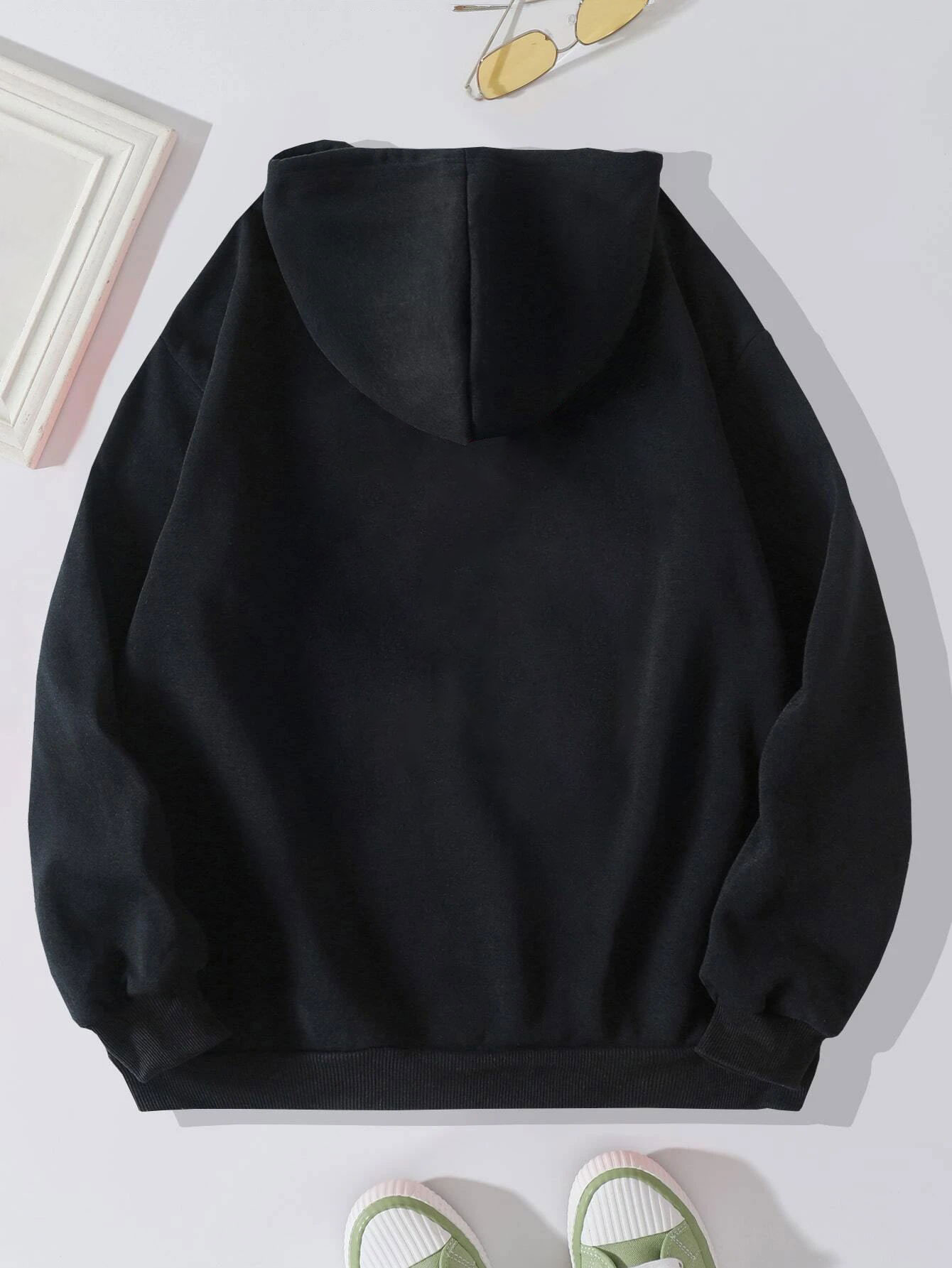 Mujeres Sudadera Manga Larga Sudaderas Con Capucha Y Sudaderas Impresión Bolsillo Casual Letra display picture 3