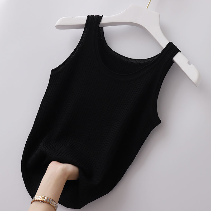 Femmes Camisole Débardeurs Bande De Base Couleur Unie display picture 3