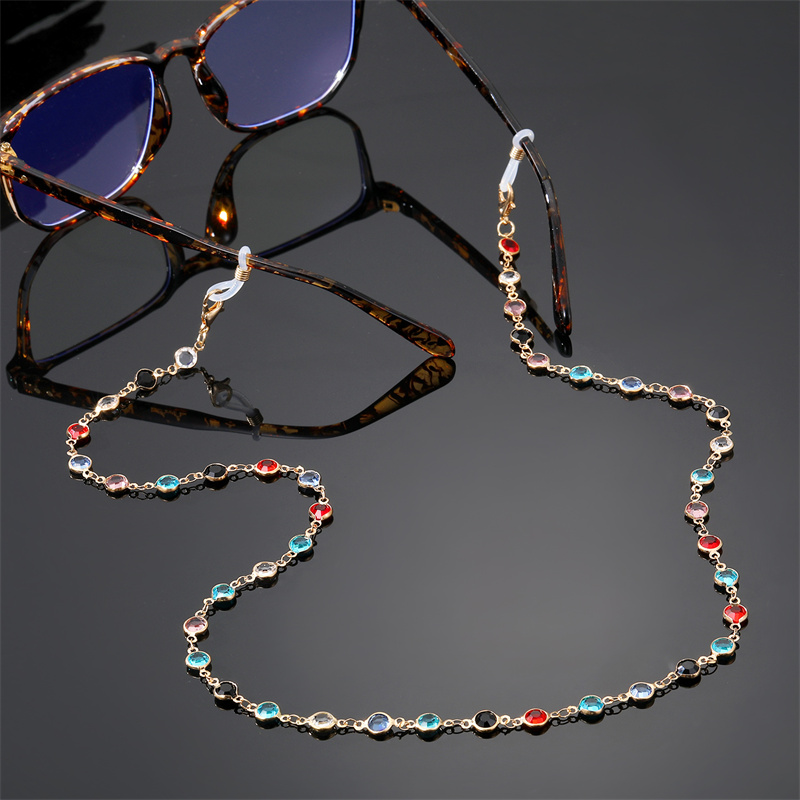 Fashion Round Alloy Women's Glasses Chain display picture 4