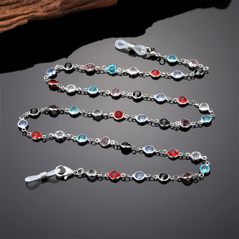 Fashion Round Alloy Women's Glasses Chain display picture 2
