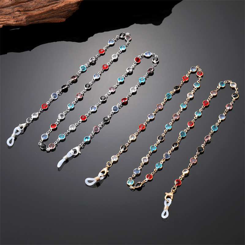 Fashion Round Alloy Women's Glasses Chain display picture 3