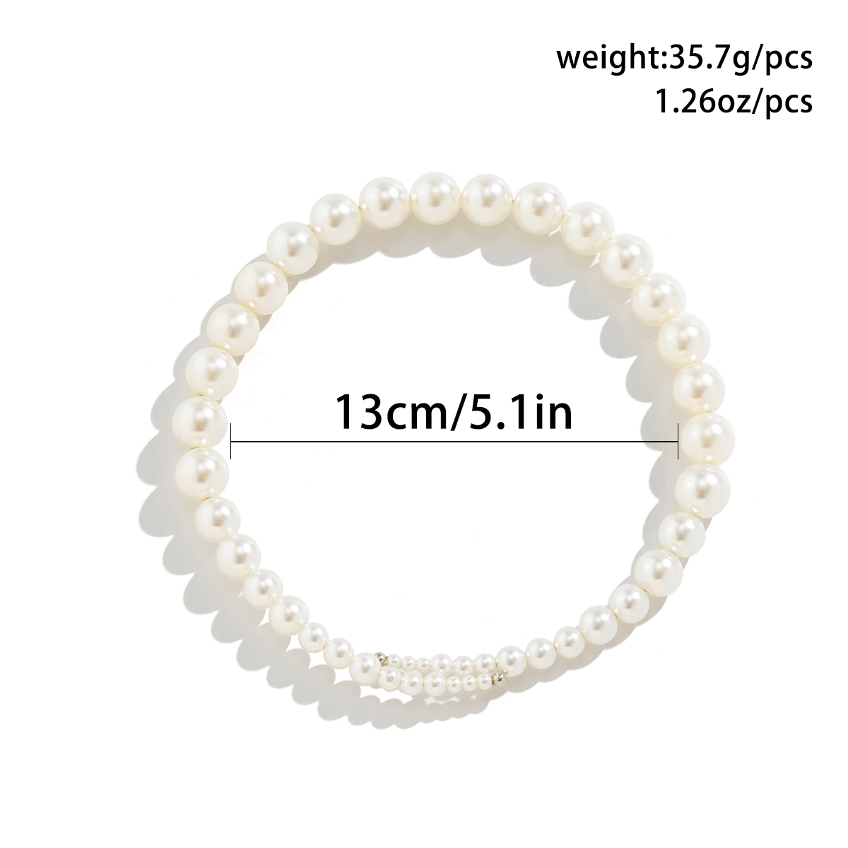 Style Simple Géométrique Le Cuivre Placage Perles Artificielles Foulard display picture 6