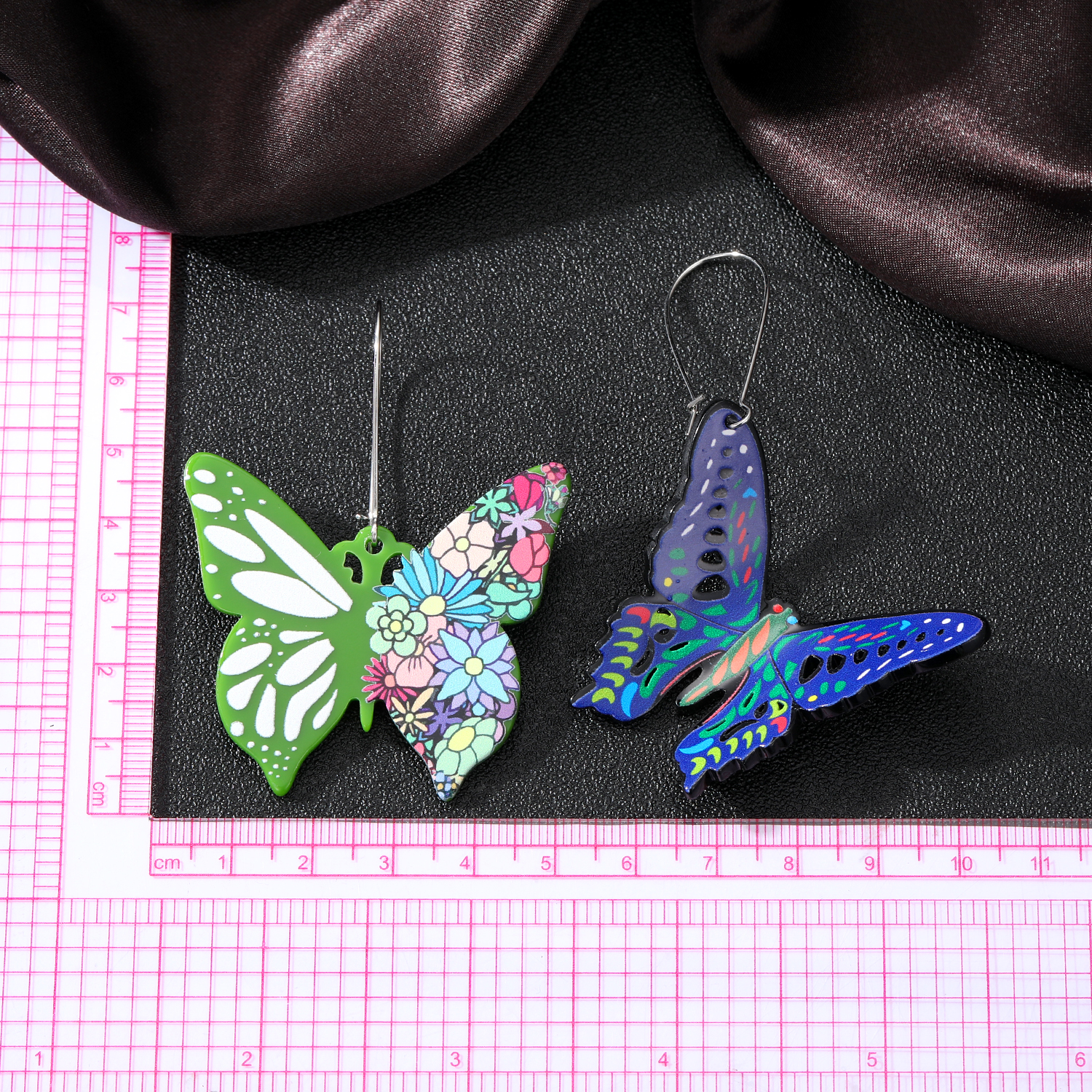 1 Pair Sweet Butterfly Arylic Women's Drop Earrings display picture 2