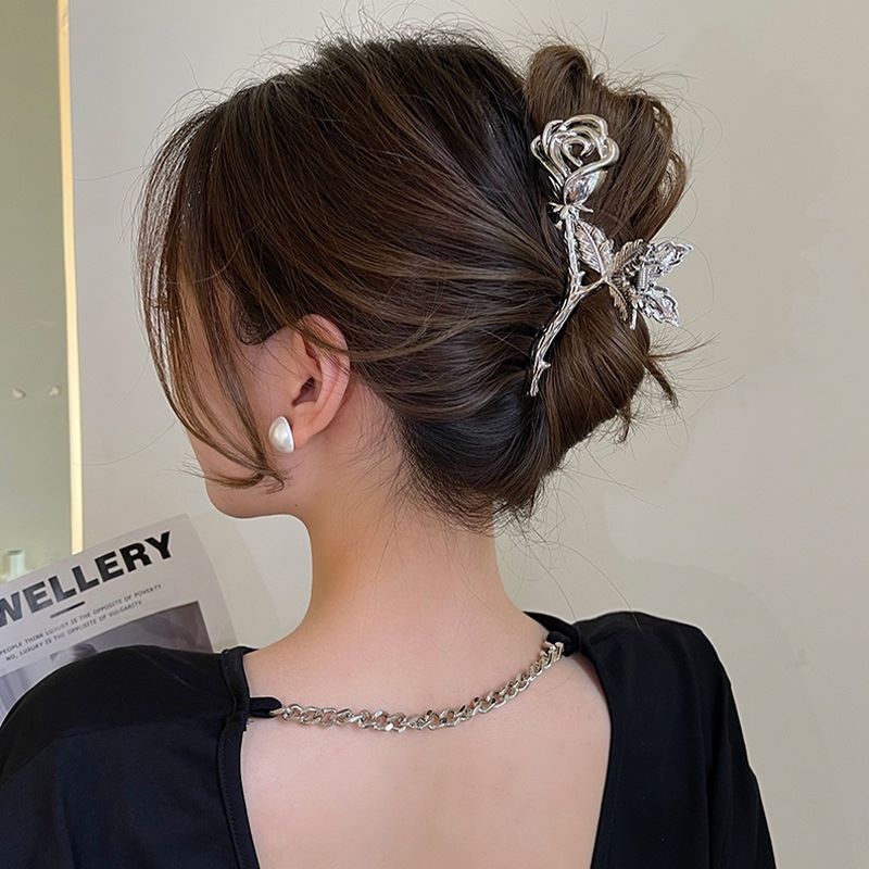 Women's Ins Style Rose Alloy Hair Claws display picture 3