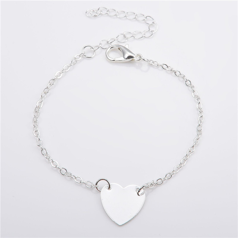 Fashion Heart Shape Alloy Titanium Steel Plating Rhinestones Artificial Pearls Women'S Bracelets display picture 4