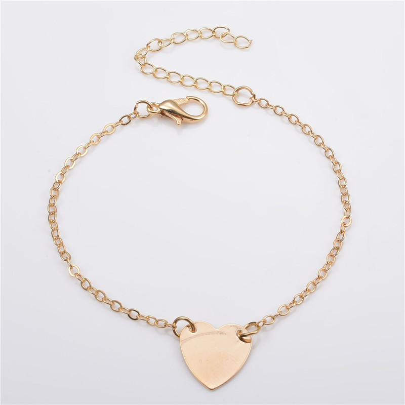 Fashion Heart Shape Alloy Titanium Steel Plating Rhinestones Artificial Pearls Women'S Bracelets display picture 3
