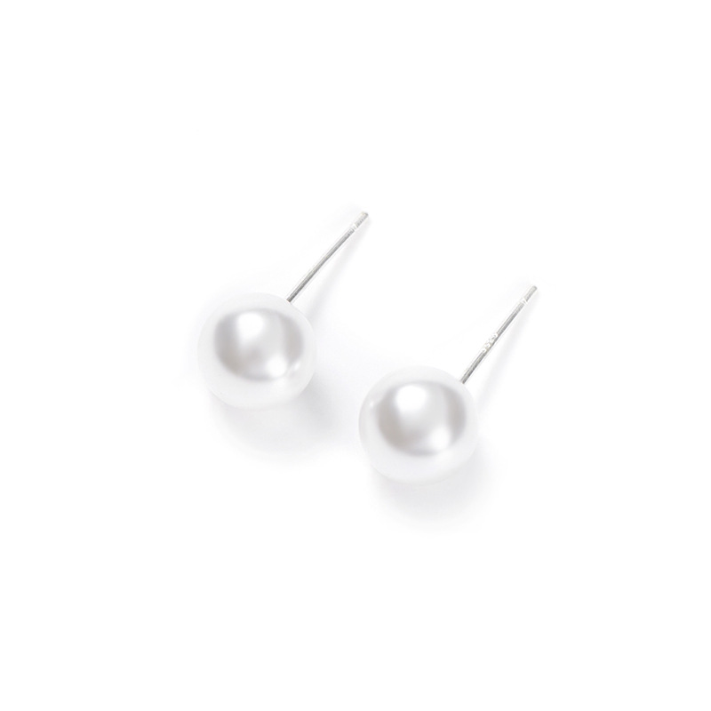 Fashion Pearl Stud Earrings Jewelry Wholesale display picture 5