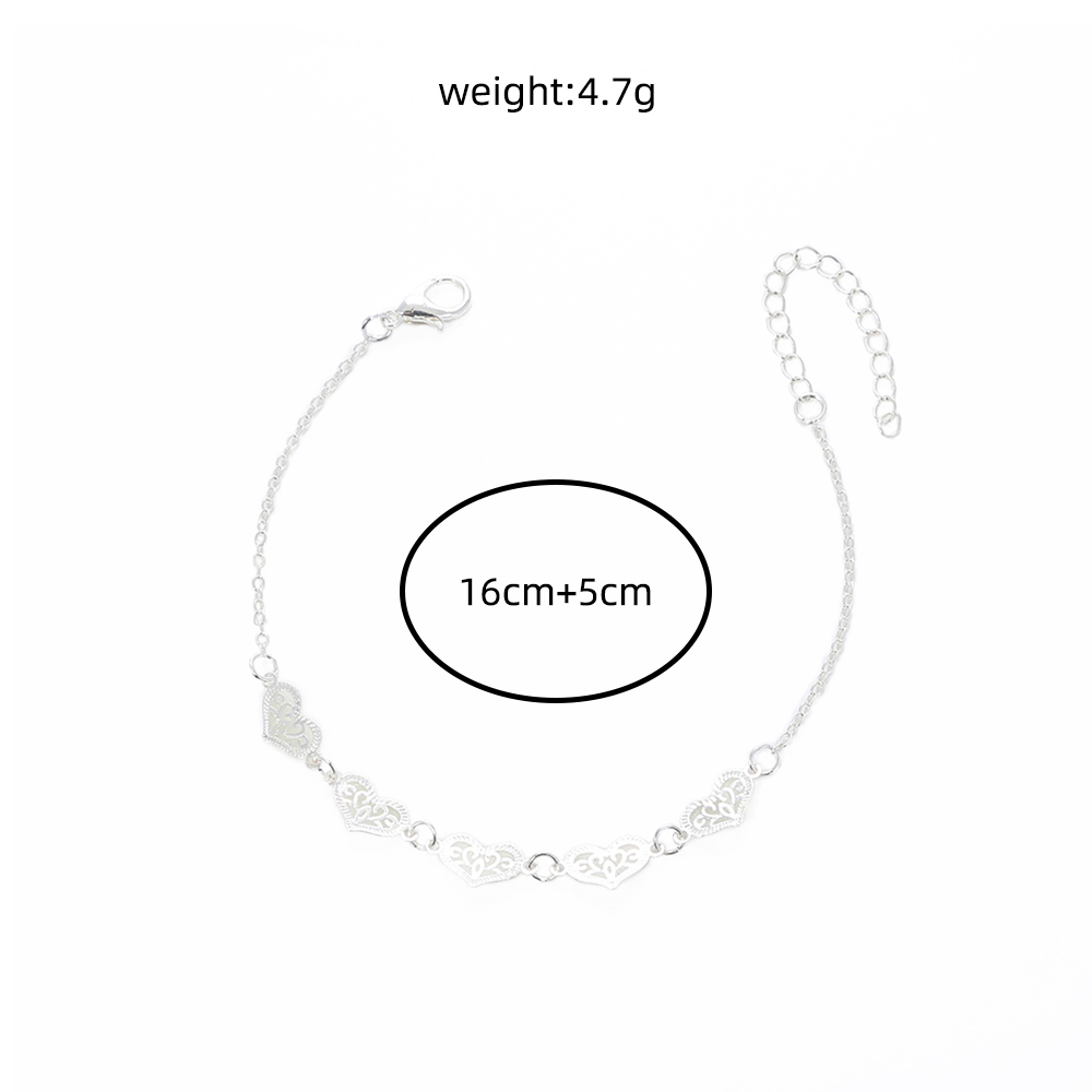 Simple Design Hand Jewelry Love Element Sky Blue Luminous Glowing Bracelet Jewelry display picture 2
