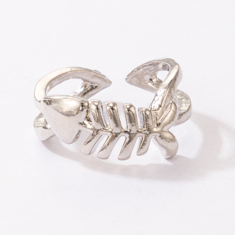 Exaggerated Retro Alloy Animal Lion Alloy Ring display picture 25