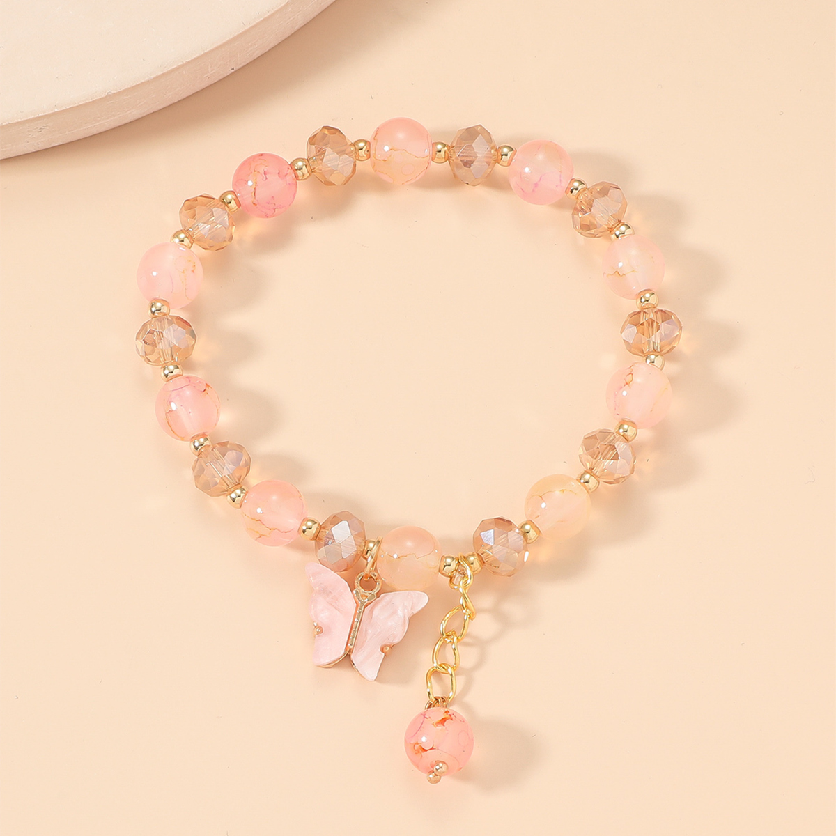 Women&#39;s Fashion Vintage Crystal Butterfly Bracelet display picture 5