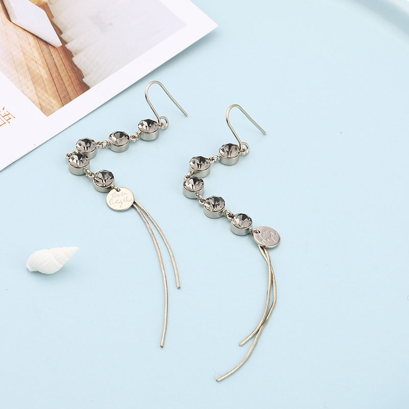 Temperament, Fashion, European And American Atmosphere, Slim And Long Earrings display picture 5