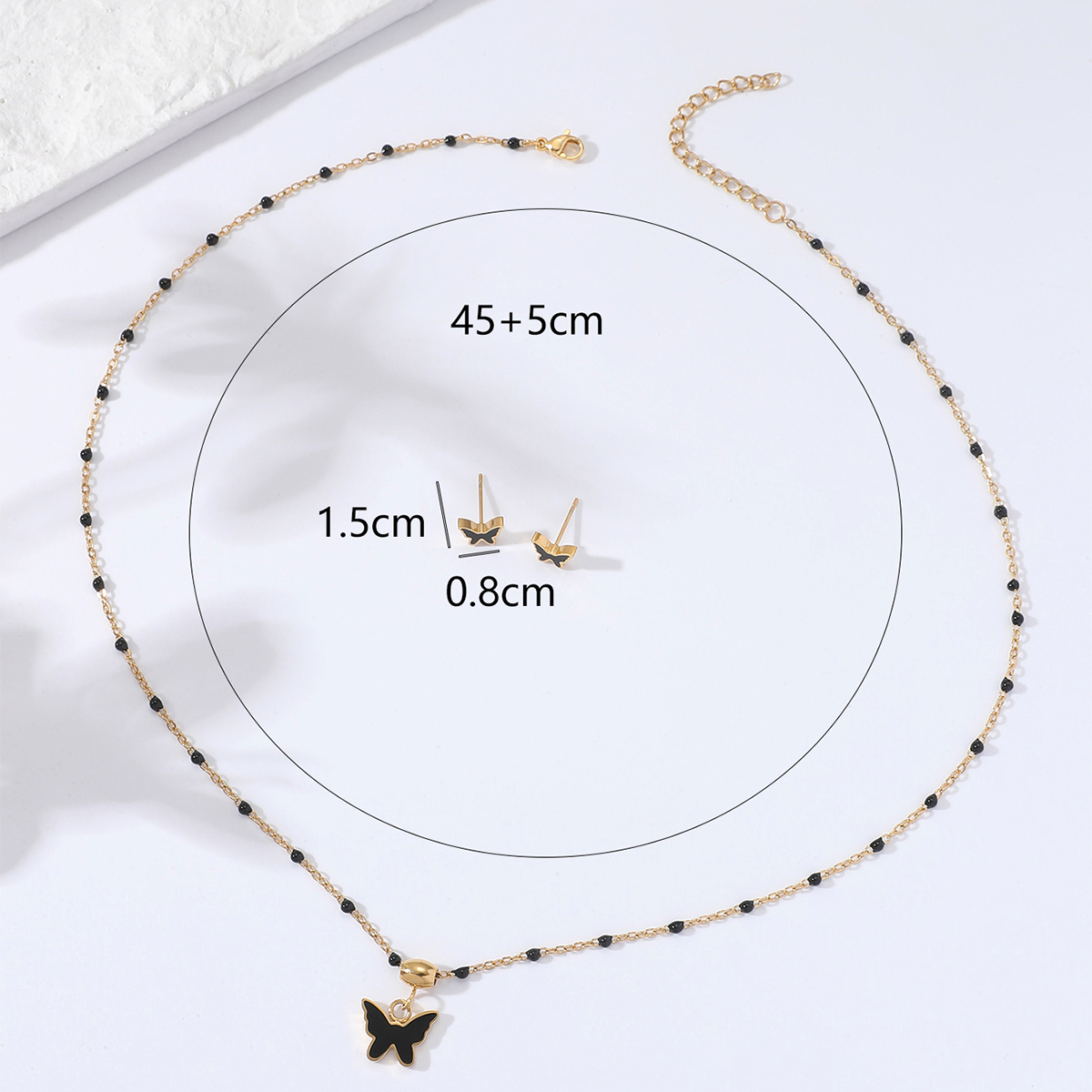 201 Stainless Steel 18K Gold Plated Fashion Butterfly display picture 4