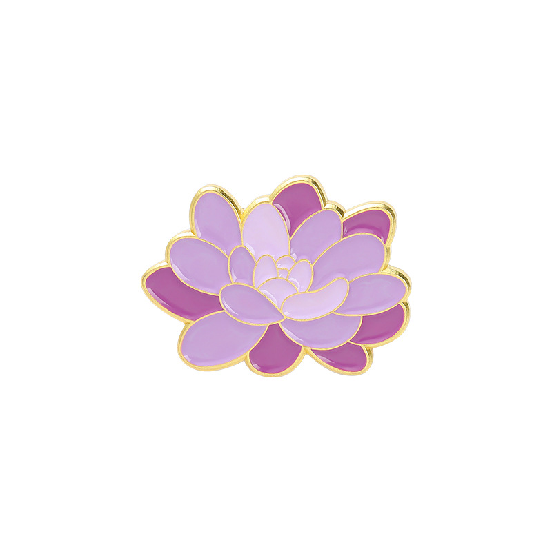 Fashion Flower Alloy Enamel Stoving Varnish Women's Brooches display picture 15