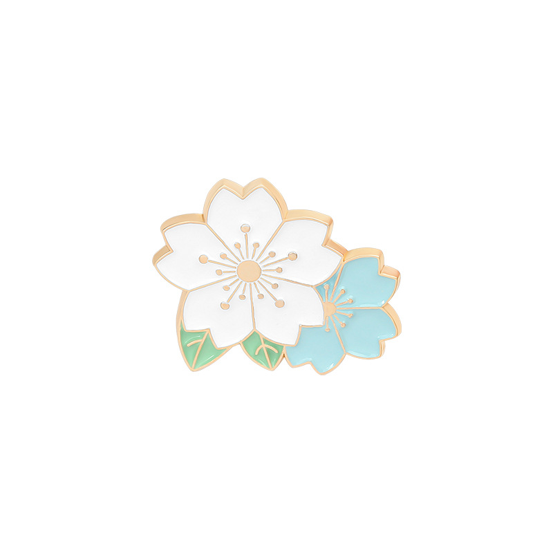 Fashion Flower Alloy Enamel Stoving Varnish Women's Brooches display picture 9
