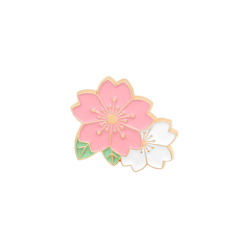 Fashion Flower Alloy Enamel Stoving Varnish Women's Brooches display picture 10