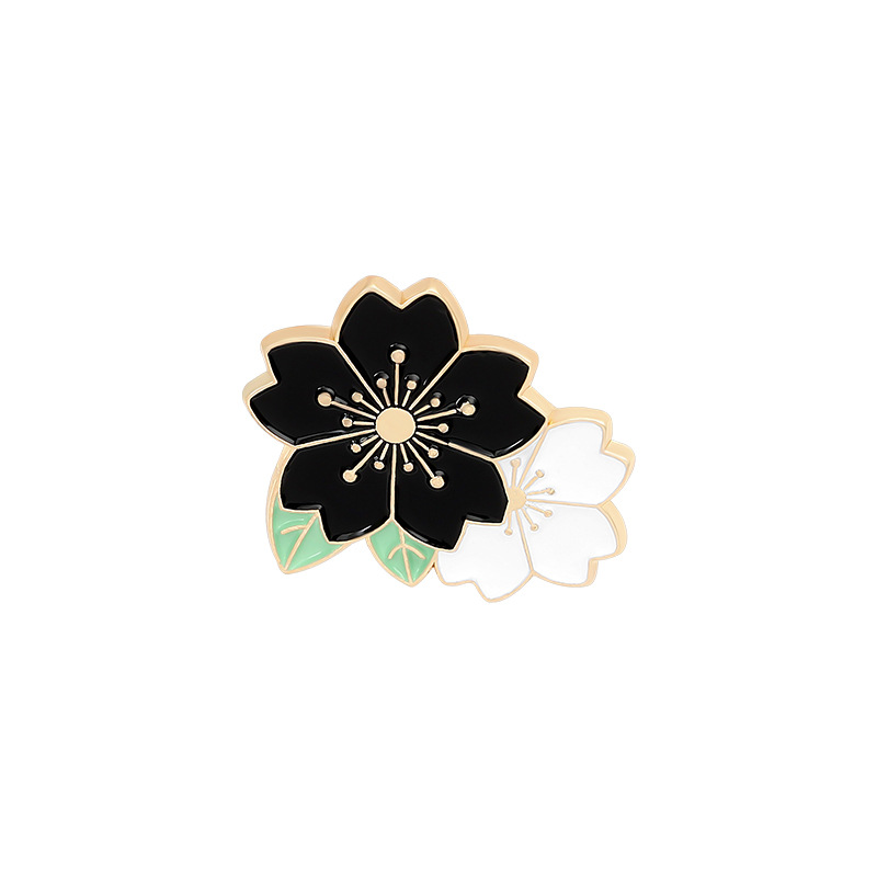 Fashion Flower Alloy Enamel Stoving Varnish Women's Brooches display picture 11