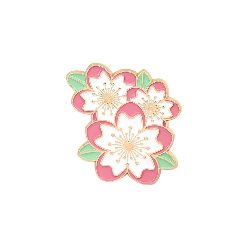 Fashion Flower Alloy Enamel Stoving Varnish Women's Brooches display picture 12