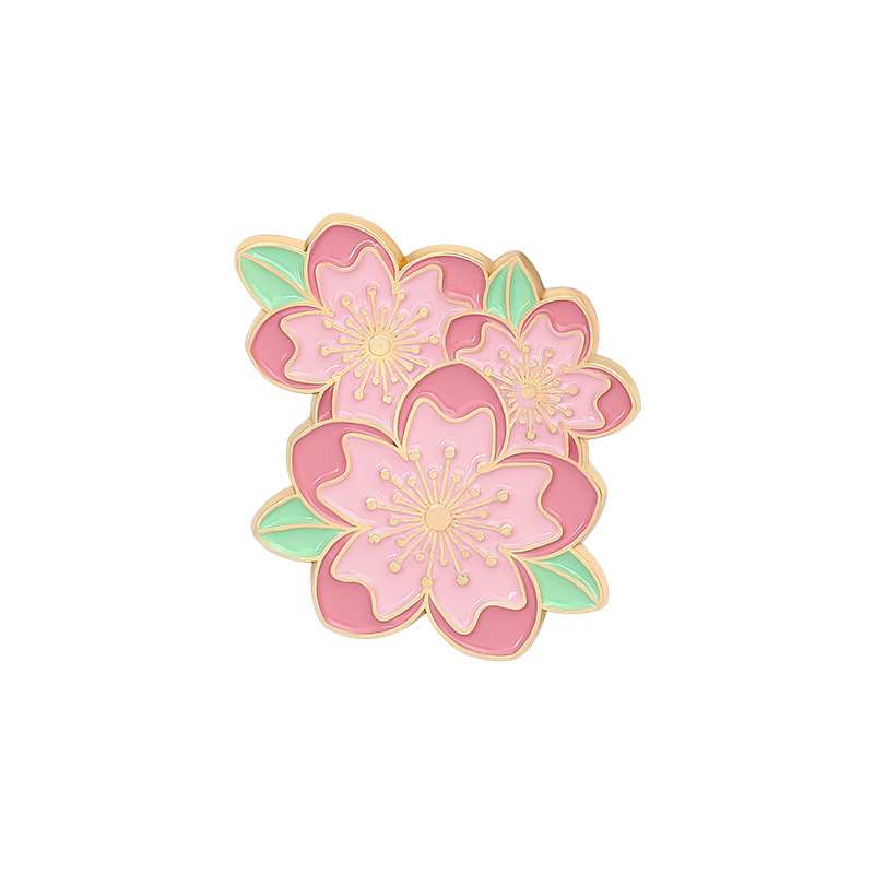 Fashion Flower Alloy Enamel Stoving Varnish Women's Brooches display picture 13