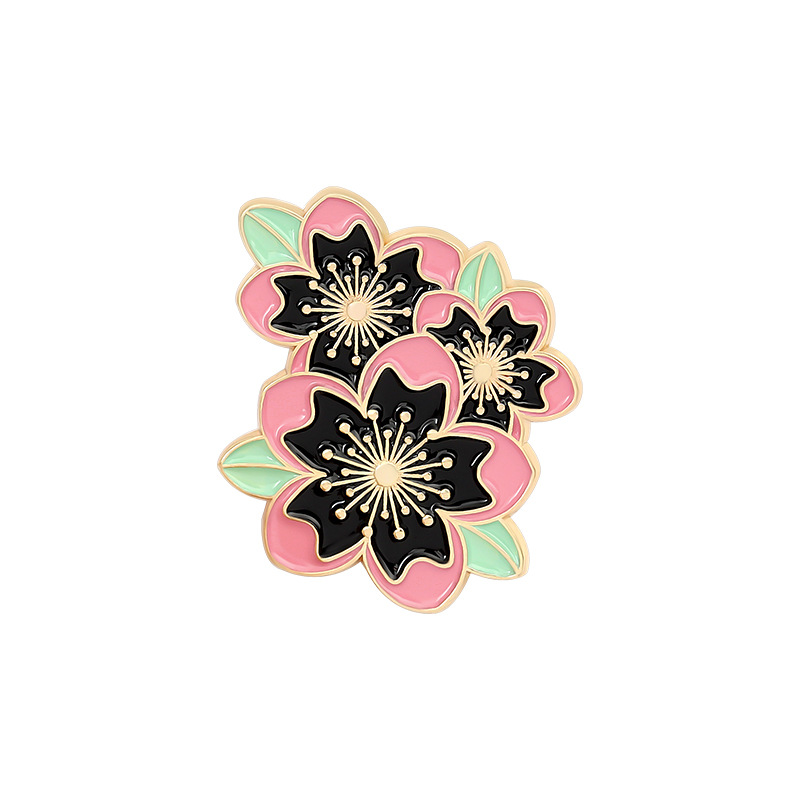 Fashion Flower Alloy Enamel Stoving Varnish Women's Brooches display picture 14