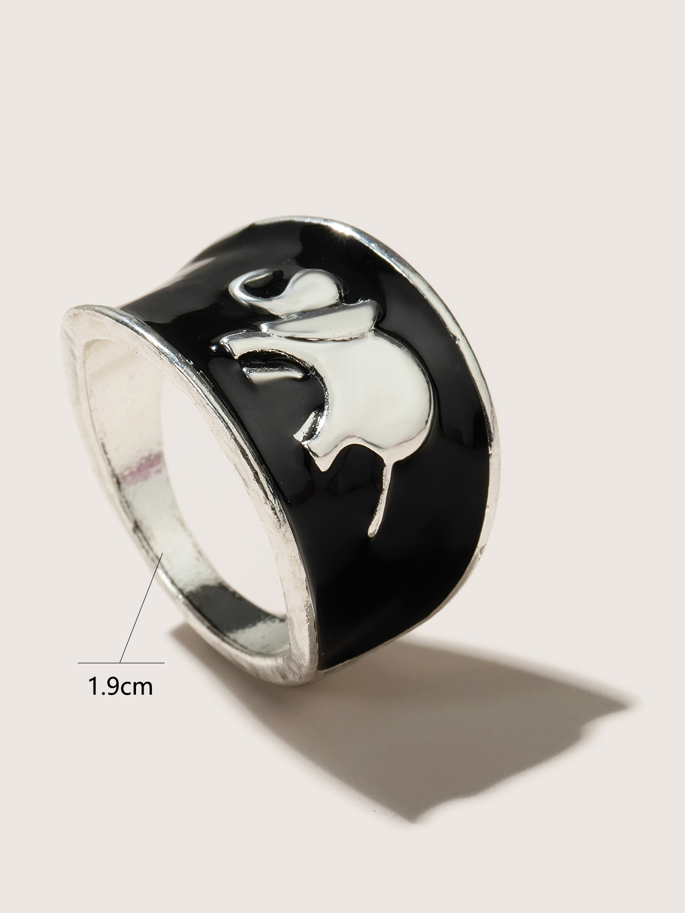 Alloy Jewelry Retro Domineering Trend Elephant Ring display picture 1