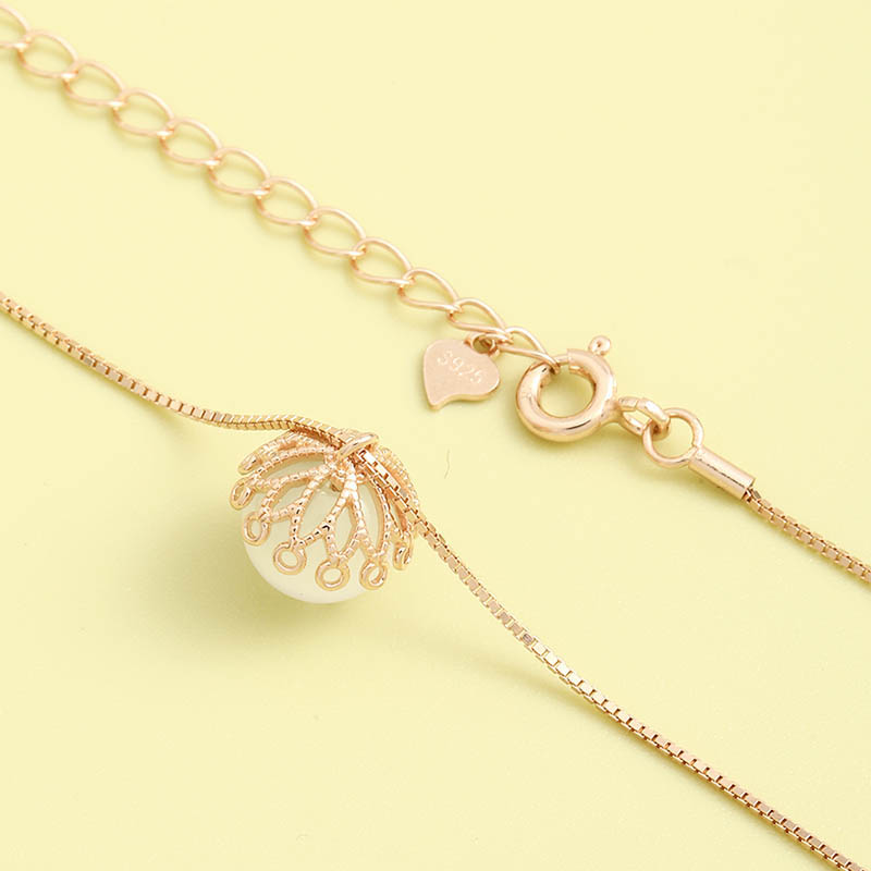 Simple Classic Fashion Temperament S925 Silver Necklace display picture 3