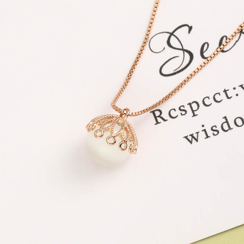 Simple Classic Fashion Temperament S925 Silver Necklace display picture 5