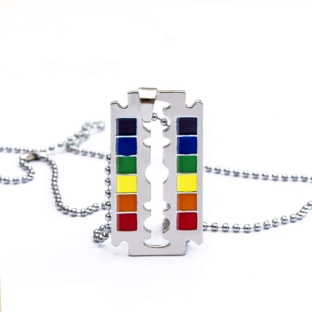 Fashion Alloy Rainbow Army-style Necklace display picture 1