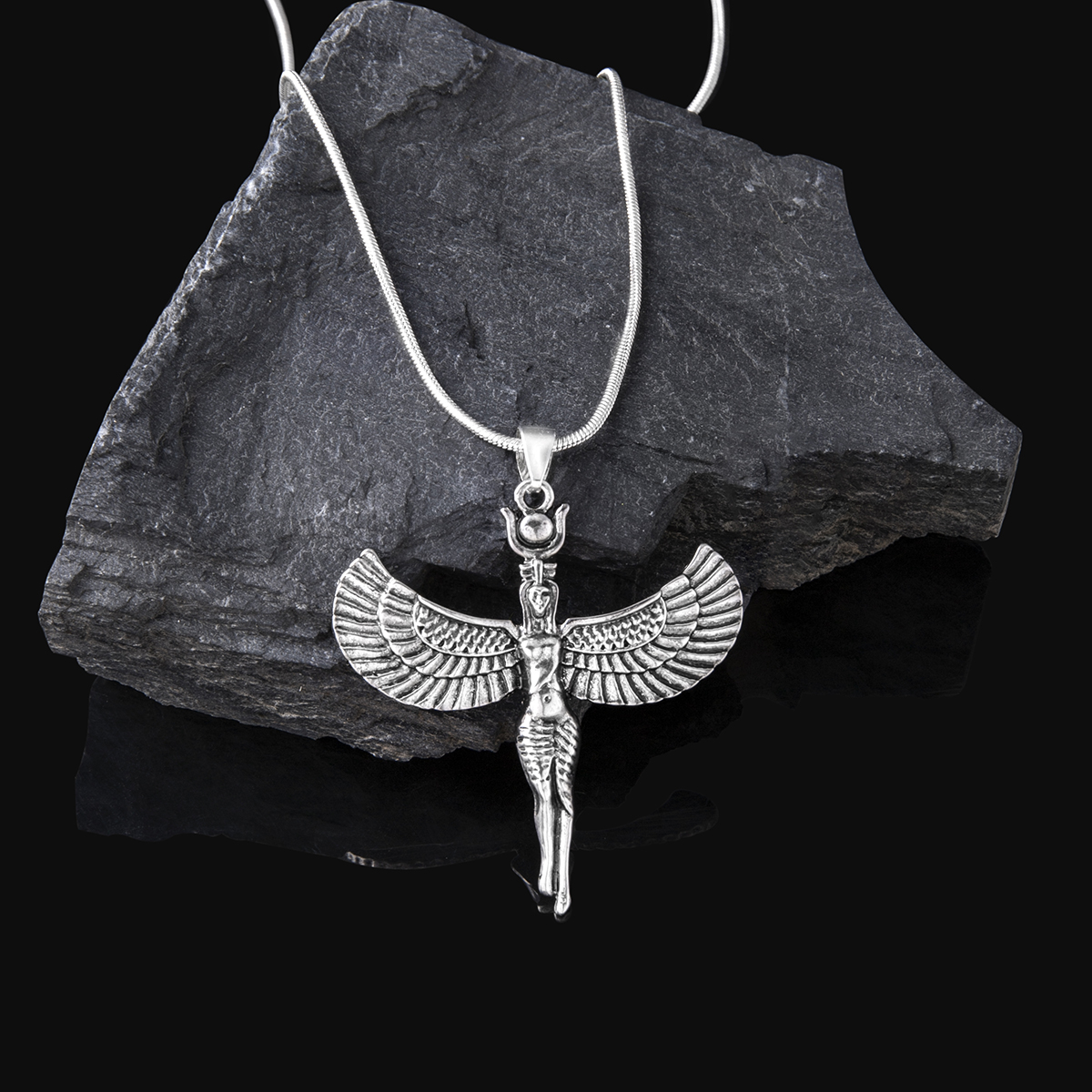Angel Wings Necklace display picture 3