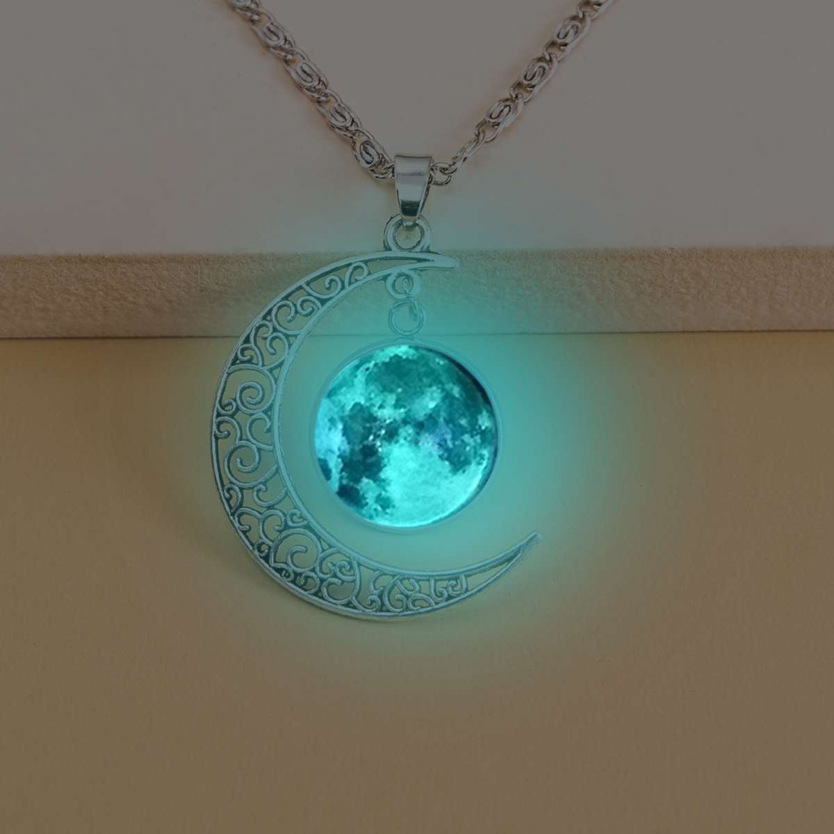 Ethnic Style Moon Alloy Glass display picture 4