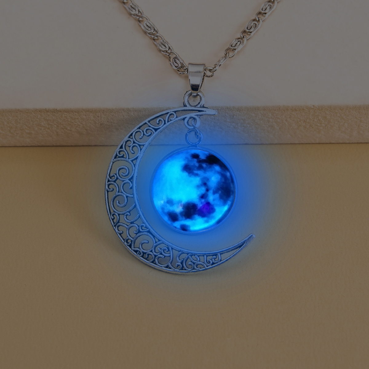 Ethnic Style Moon Alloy Glass display picture 5