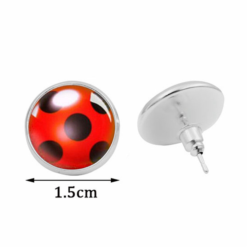 Pendientes De Tachuelas De Ladybug display picture 1