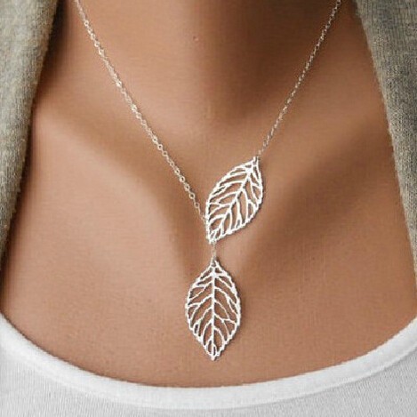 Maple Leaf Tree Plant Alloy Halloween Christmas Easter Women'S display picture 1
