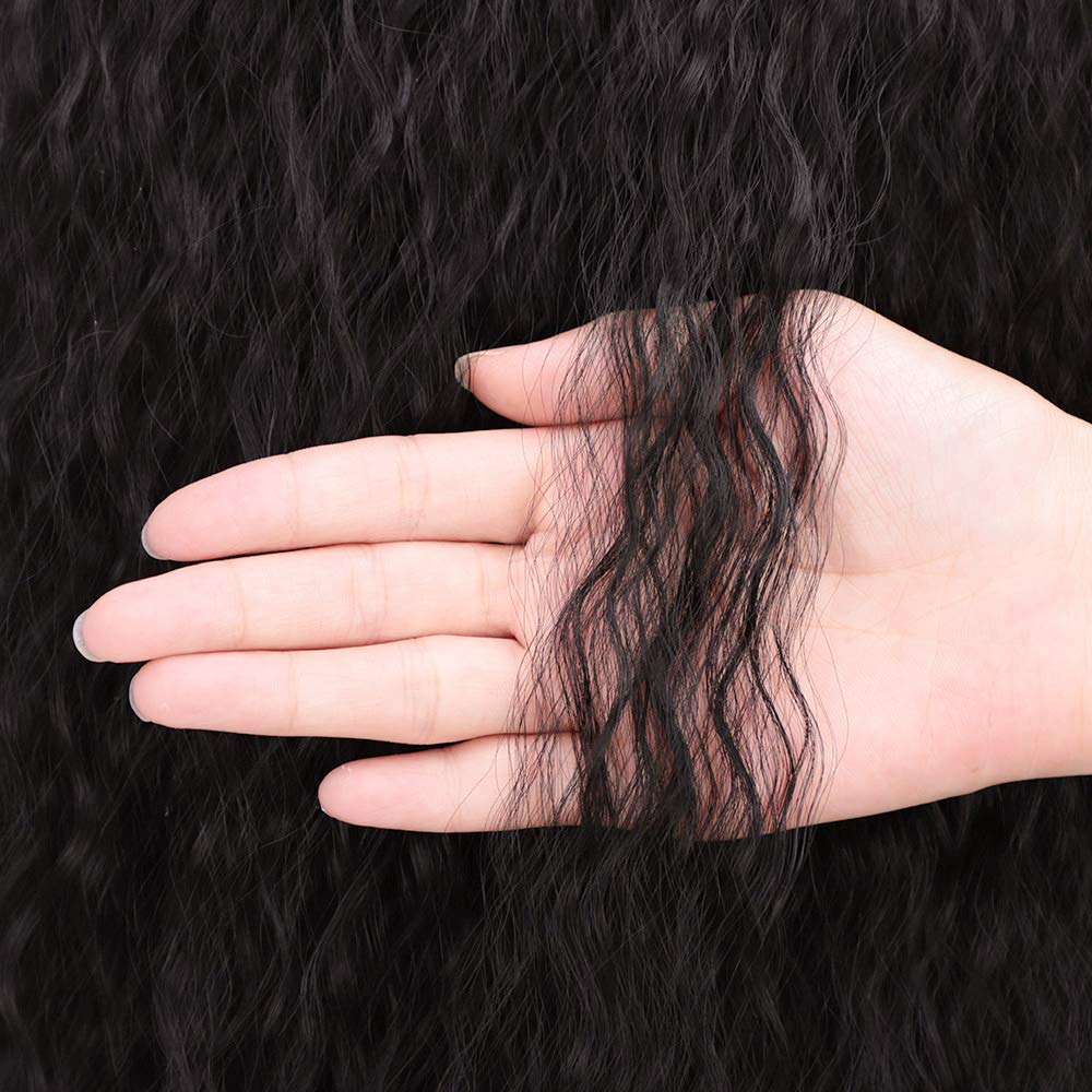 Fashion Women's Wig Long Curly Hair Invisible Hair Buds Ponytail Extensions display picture 3