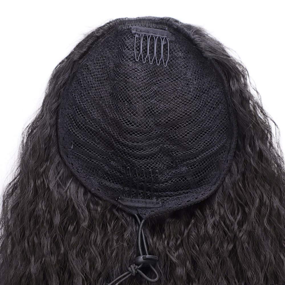 Fashion Women's Wig Long Curly Hair Invisible Hair Buds Ponytail Extensions display picture 4