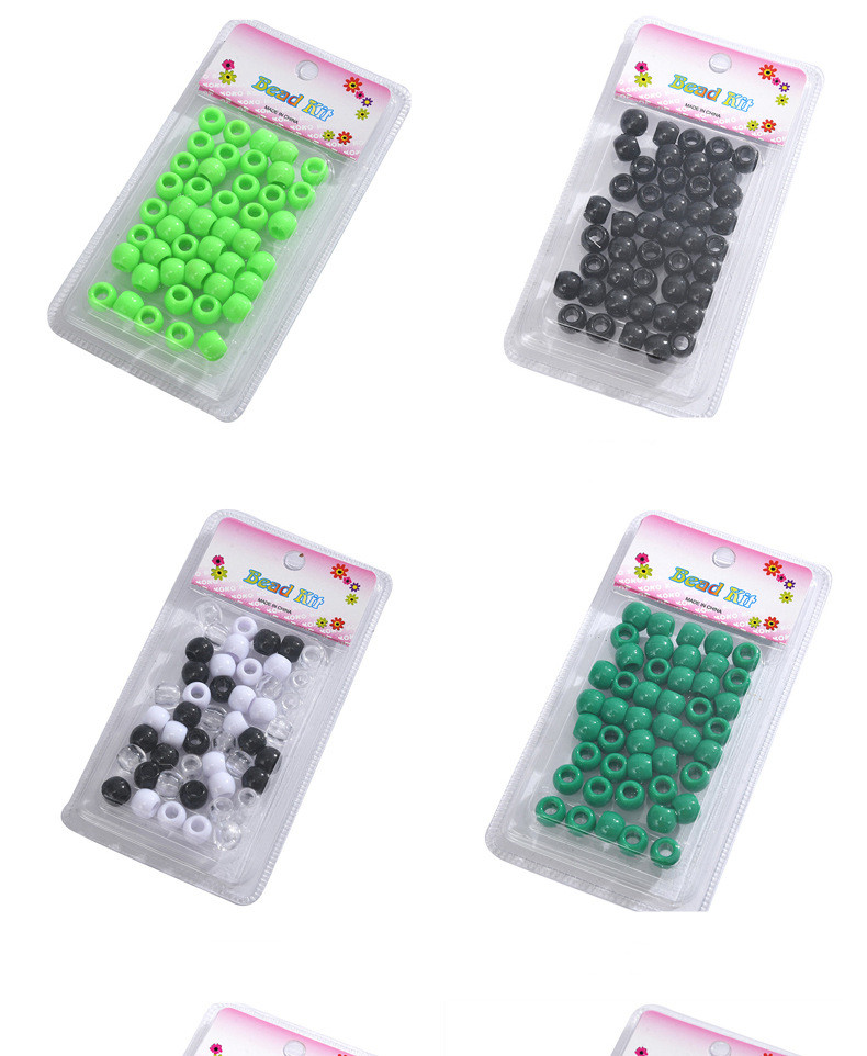 Multi-color Boxed Rectangular Dirty Braid Hair Buckle Jewelry Hair Accessories Wholesale display picture 3