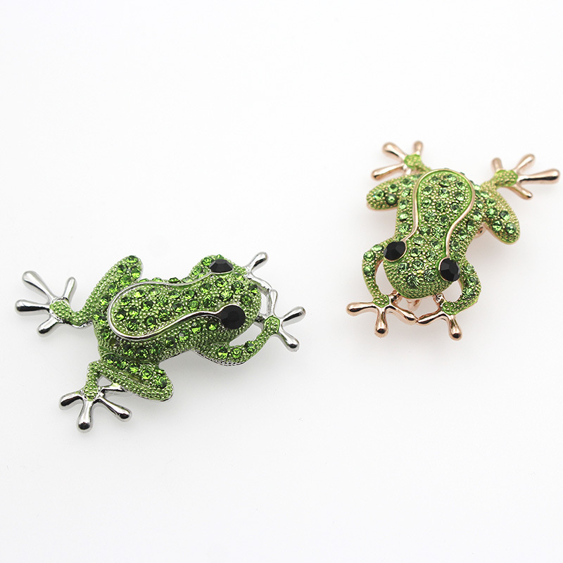 Fashion Creative Cartoon Corsage Geometric Wild Frog Alloy Brooch display picture 2
