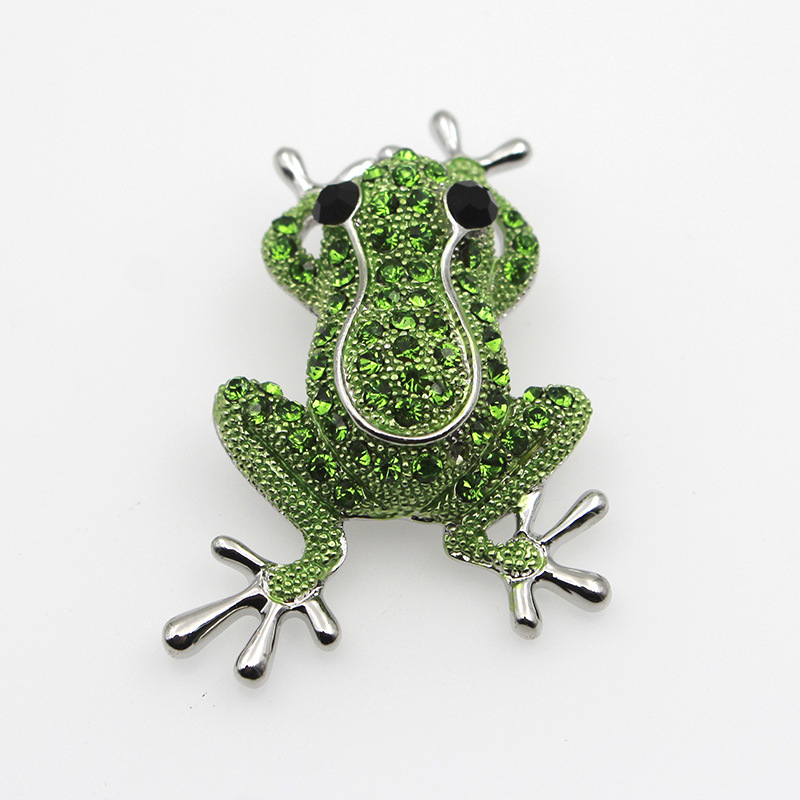 Fashion Creative Cartoon Corsage Geometric Wild Frog Alloy Brooch display picture 3