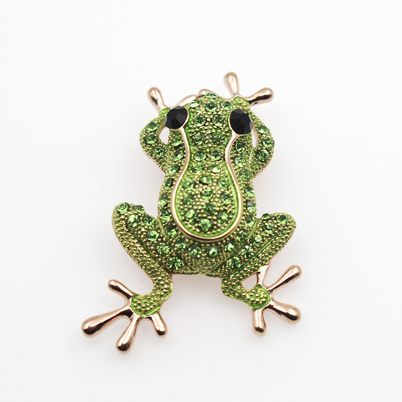 Fashion Creative Cartoon Corsage Geometric Wild Frog Alloy Brooch display picture 4