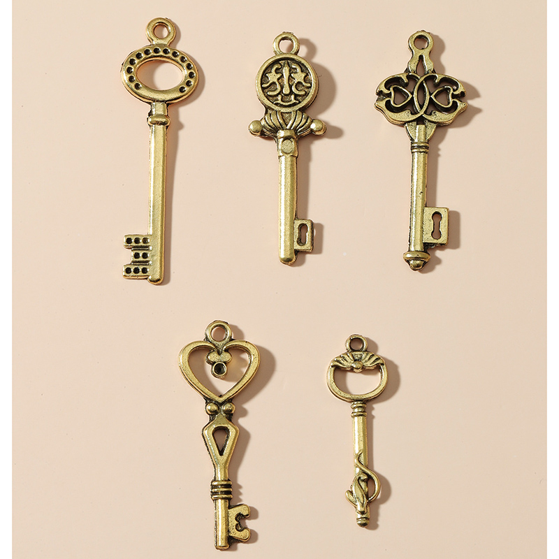 1 Set Alloy No Inlaid Key Vintage Style display picture 3
