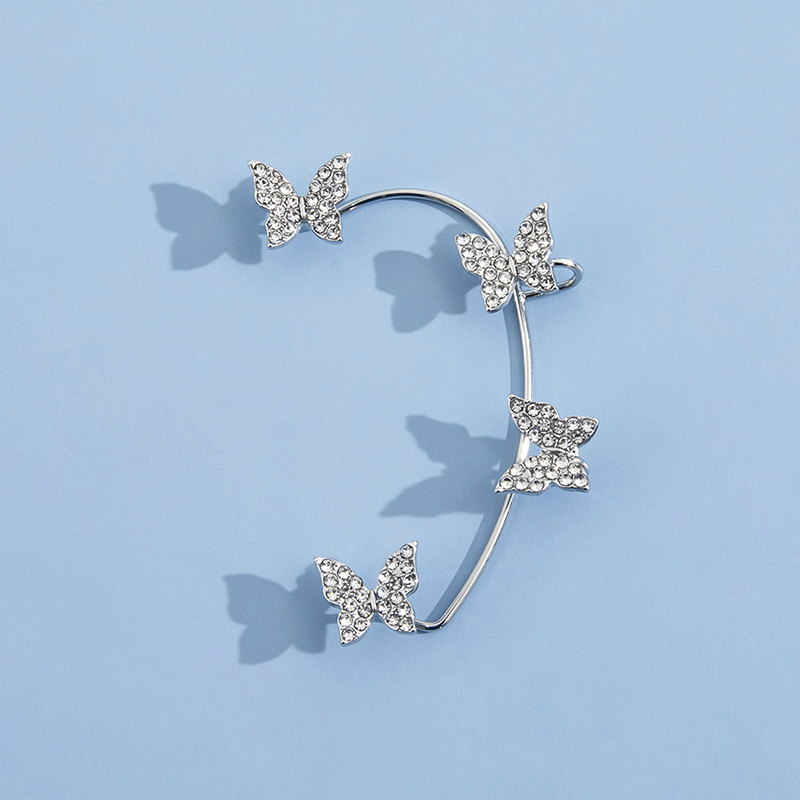 Fashion Butterfly Shaped Non-piercing Alloy Ear Clip Women's display picture 7