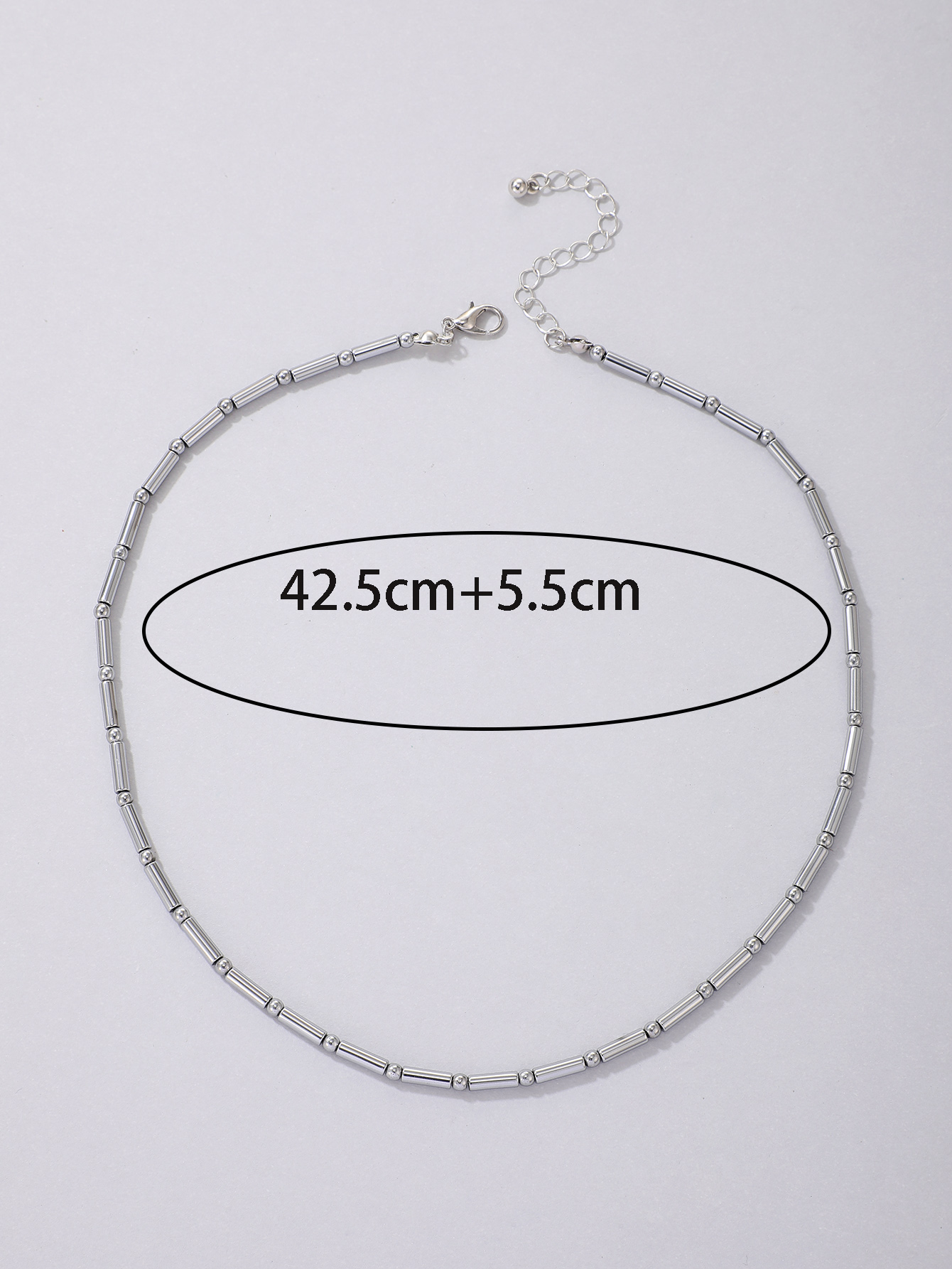 Fashion Simple Nepal Retro Aloofness Bead Necklace Single Layer Alloy display picture 9