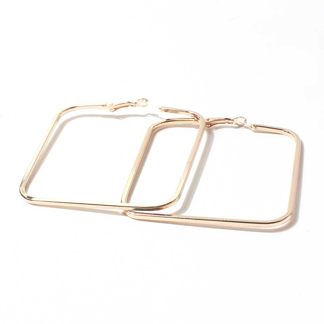 Fashion Golden Square Alloy Earring Vintage Alloy Geometric Ornament display picture 4
