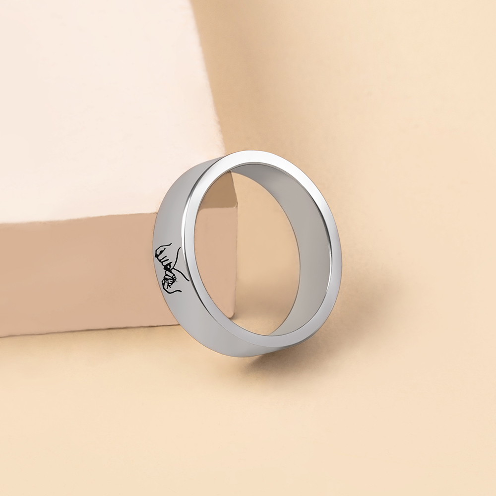 Stainless Steel Handle Ring display picture 2