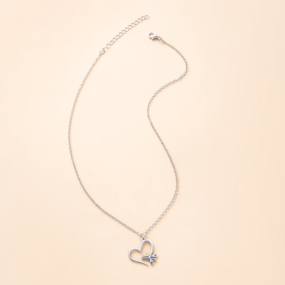 304 Stainless Steel Simple Style Heart display picture 2