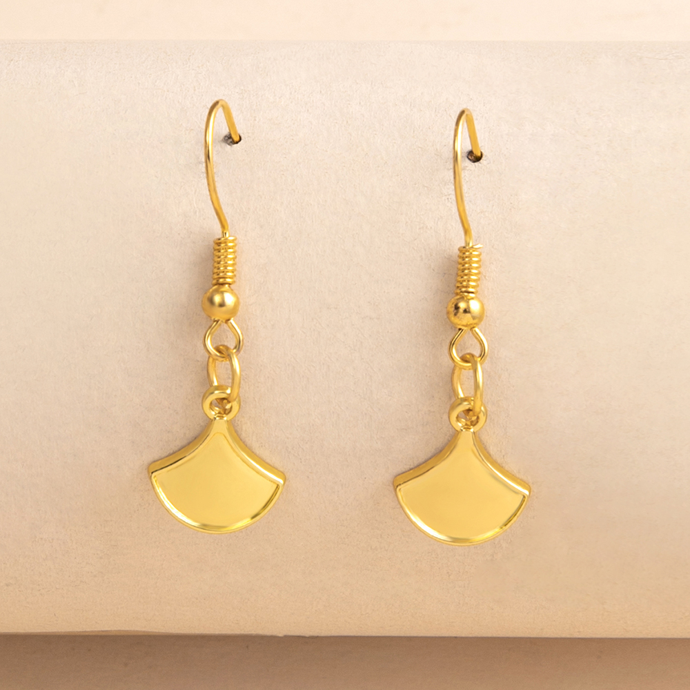 Scallop Simple Earring Alloy display picture 1