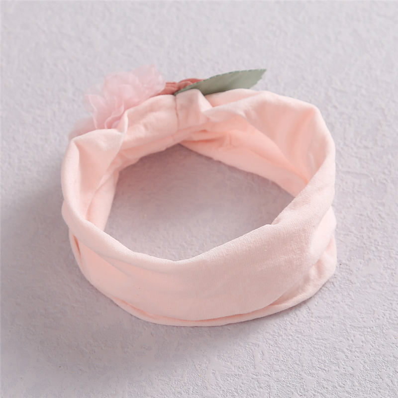Nylon Elastic Stitching Combination Flower Children's Headband display picture 3