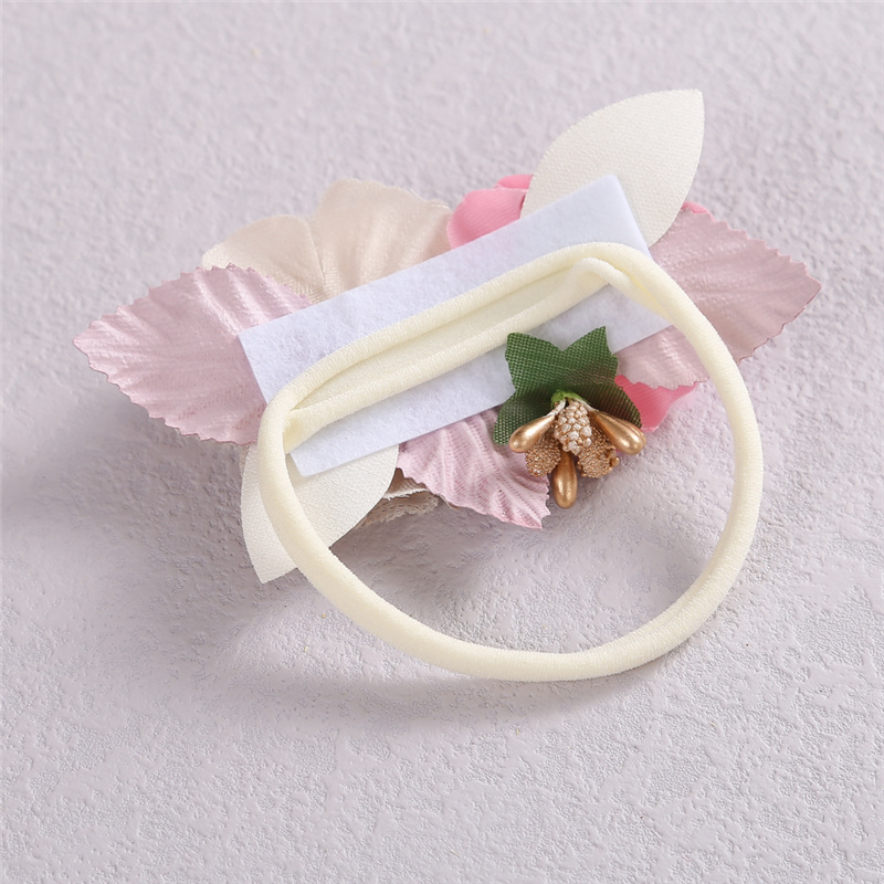 Simple Flower Nylon Elastic Baby Girl's Headband display picture 2