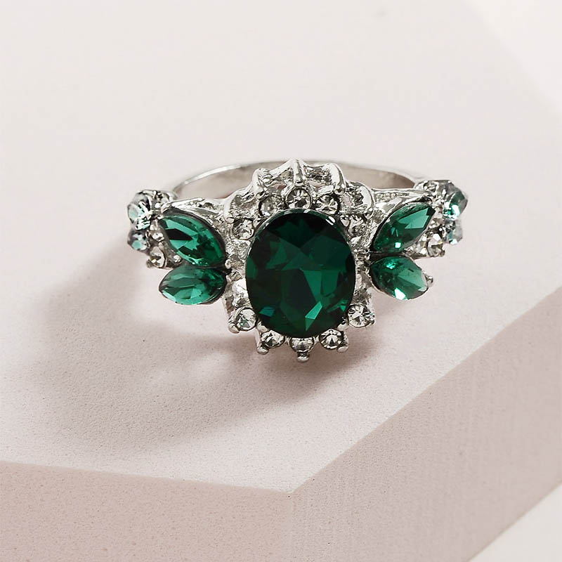 Fashion Jewelry Rhinestone Crystal Ring display picture 2